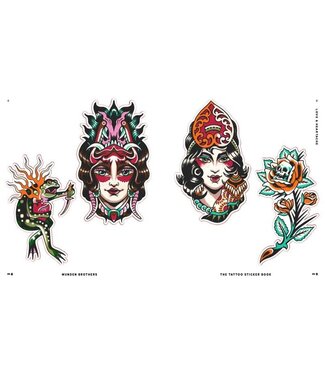 The Tattoo Sticker Book