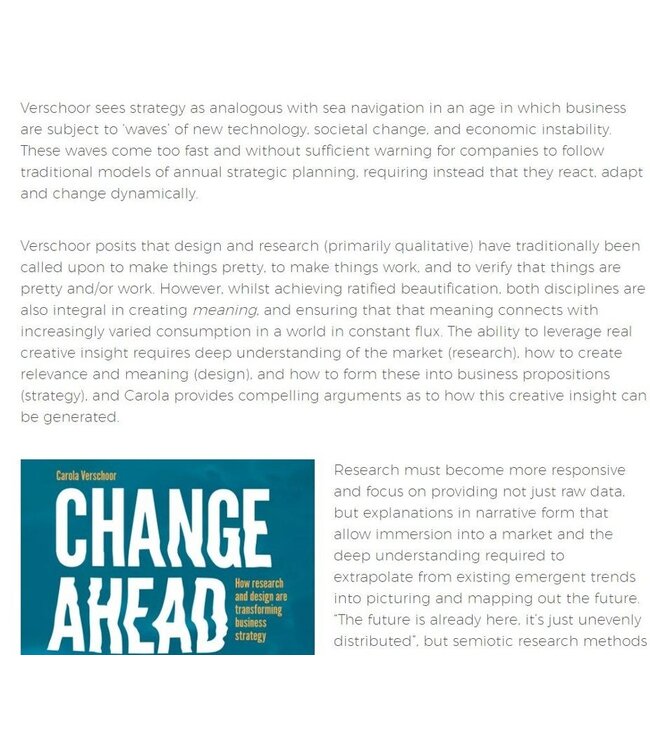 Change Ahead