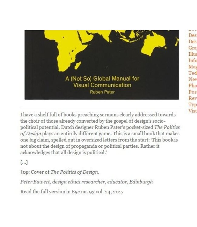The Politics Of Design