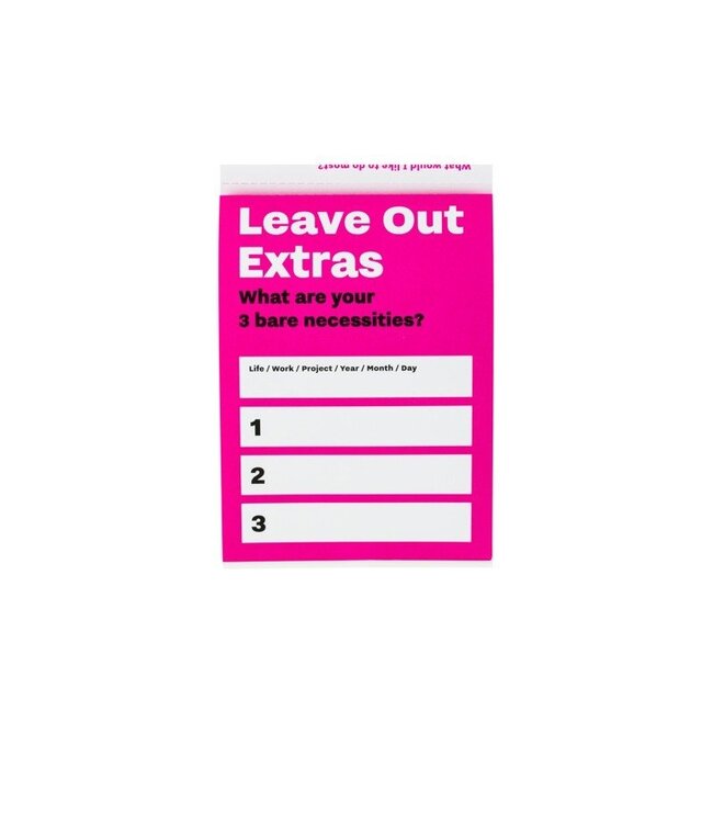 To Don't List