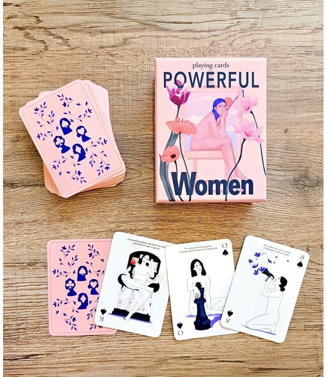 Powerful Women Playing Cards