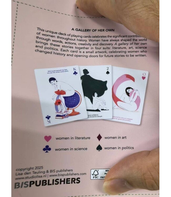 Powerful Women Playing Cards