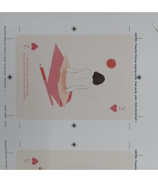 Powerful Women Playing Cards