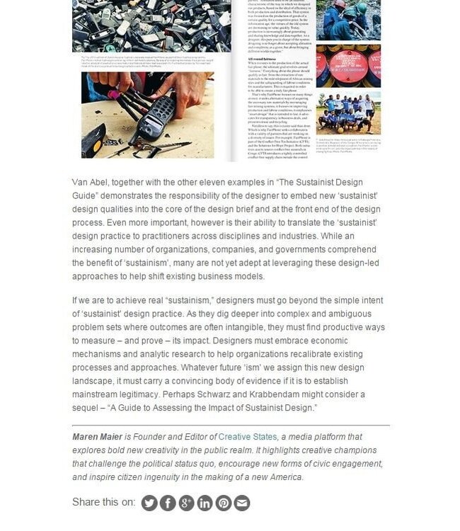 Sustainist Design Guide
