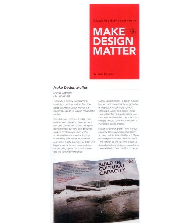 Make Design Matter