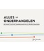 Geurt Jan de Heus Alles Is Onderhandelen