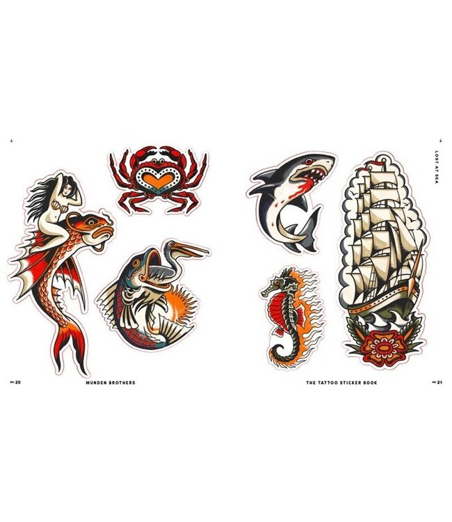 The Tattoo Sticker Book