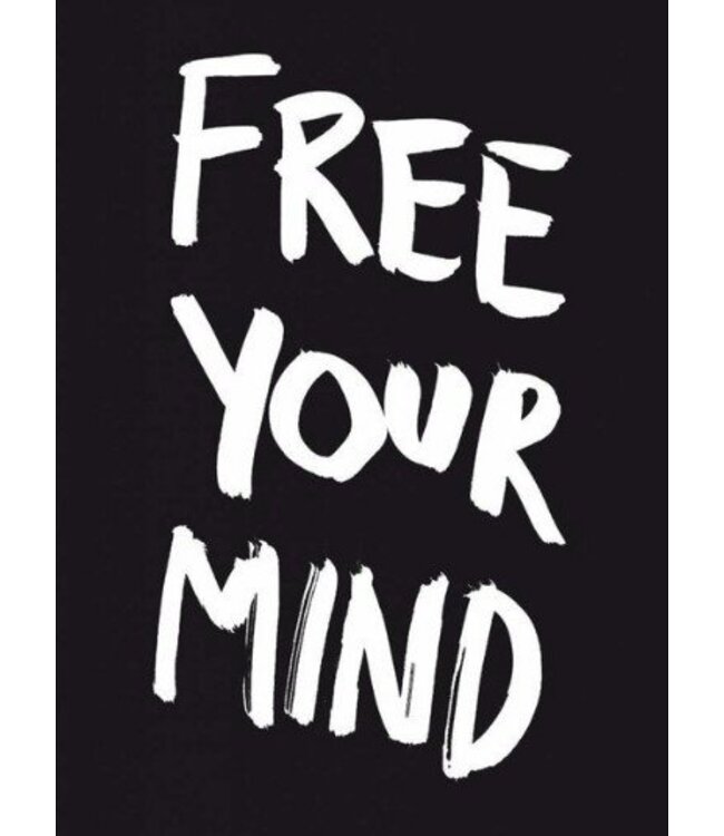 Free Your Mind Postcard Block