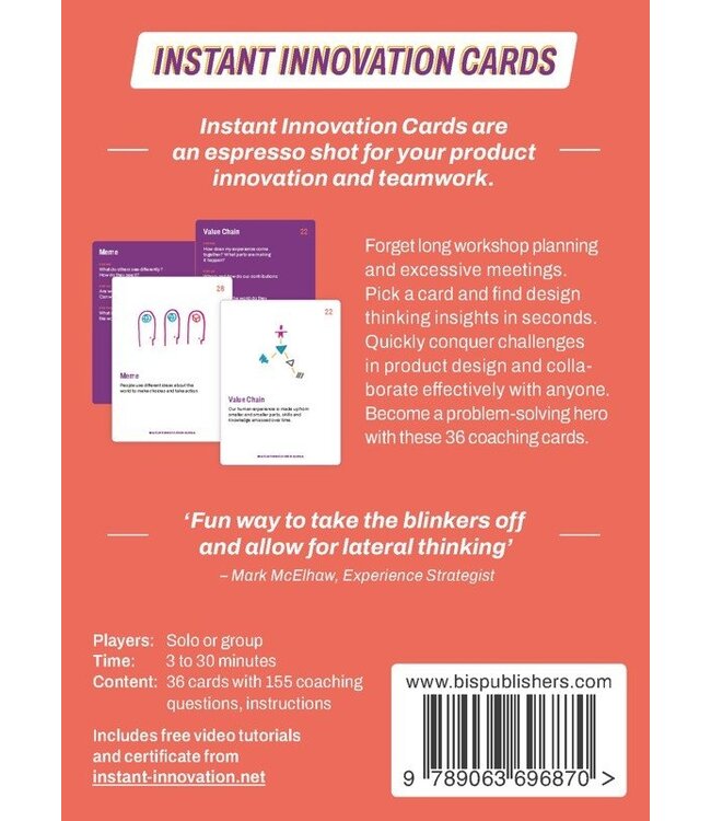 Instant innovation cards