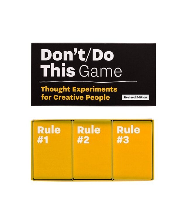 Don’t/Do This — Game, Revised Edition