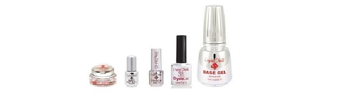 Crystal Nails - Base & Top gel