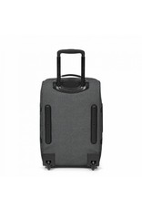 Eastpak Eastpak Tranverz S Black Denim Handbagage reistas met wieltjes