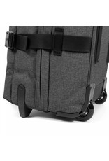 Eastpak Eastpak Tranverz S Black Denim Handbagage reistas met wieltjes