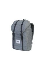 Herschel Herschel Retreat Raven Crosshatch / Black Rubber