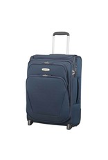 Samsonite Samsonite Spark SNG Upright 55 exp Toppocket blauw handbagagekoffer