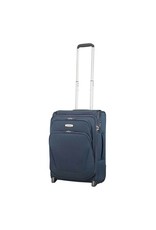 Samsonite Samsonite Spark SNG Upright 55 exp Toppocket blauw handbagagekoffer