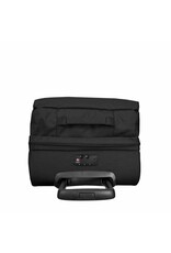 Eastpak Eastpak Tranverz S Black Denim Handbagage reistas met wieltjes