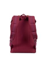 Herschel Herschel Retreat Windsor Wine/Tan Synthetic leather rugzak  schooltas met 15 inch laptopvak
