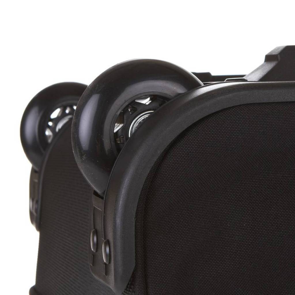 Eastpak Eastpak Tranverz M Black reistas met wieltjes 78 liter reistrolley lichtgewicht