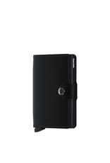 Secrid Secrid Mini Wallet Matte Black leren pasjeshouder