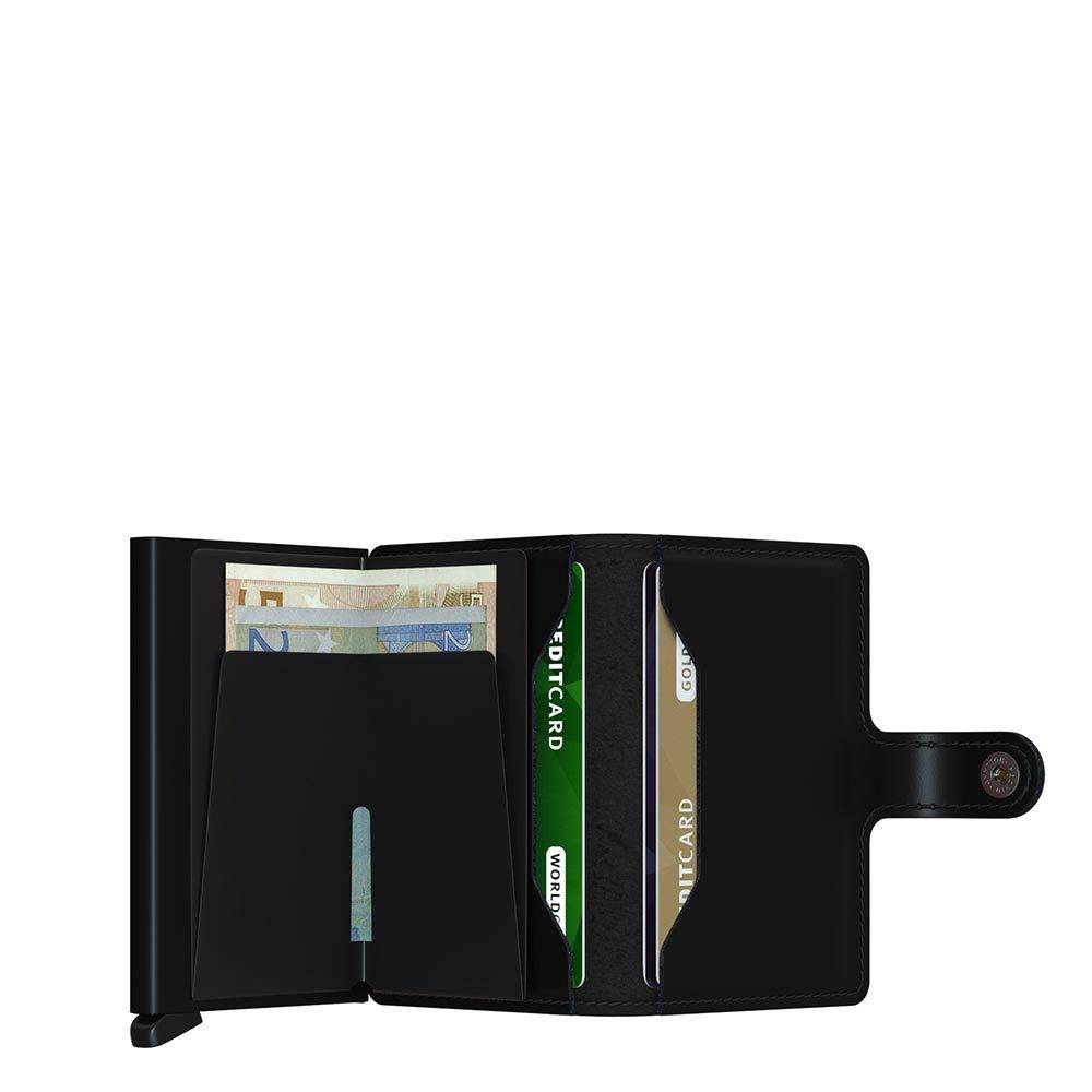 Secrid Secrid Mini Wallet Matte Black leren pasjeshouder