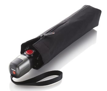 Knirps Knirps T-301 Duomatic Windproof Paraplu - Black - Stormproof Large paraplu