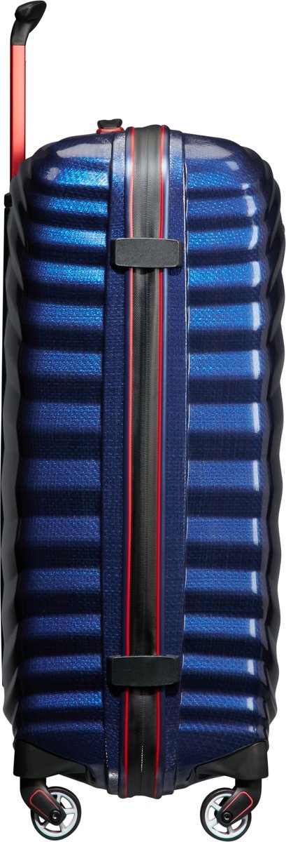 Samsonite Samsonite Lite-Shock Sport Spinner 69  Nautical Blue/Red Curv reiskoffer