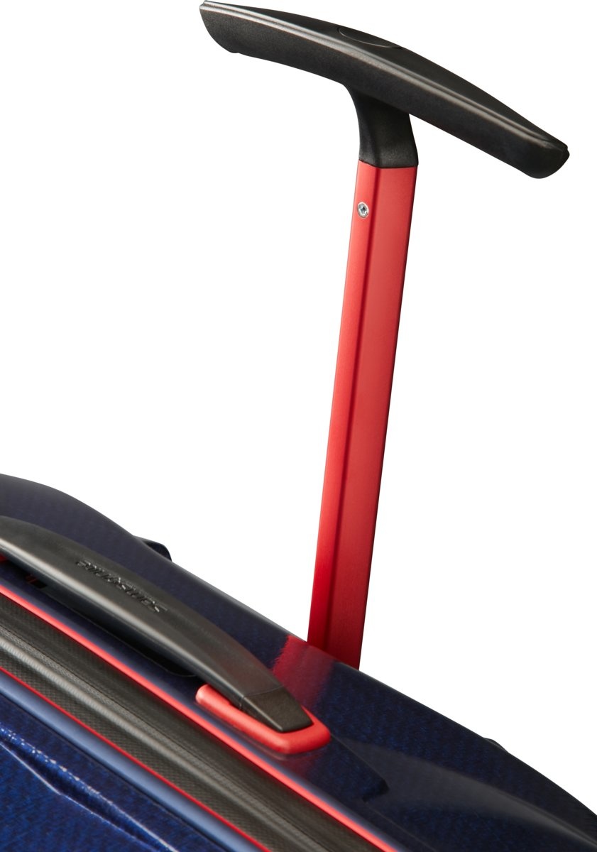 Samsonite Samsonite Lite-Shock Sport Spinner 69  Nautical Blue/Red Curv reiskoffer