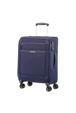 Samsonite Samsonite Dynamo Spinner Navy Blue 55x40x20 cm handbagage koffer