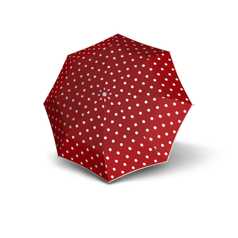 Knirps Knirps T-200 M Duomatic Windproof Paraplu  - Dot Art Red