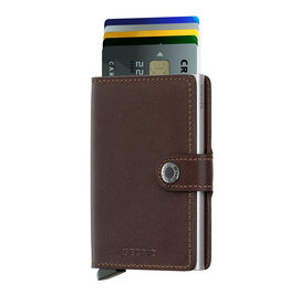 Secrid Secrid Mini Wallet Original Dark Brown pasjeshouder