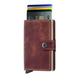 Secrid Secrid Mini Wallet Vintage Brown pasjeshouder