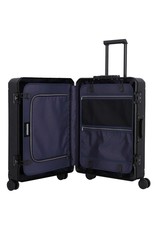 Travelite Travelite Next middenmaat koffer - Luxe Aluminium M Trolley 67cm - medium - zwart