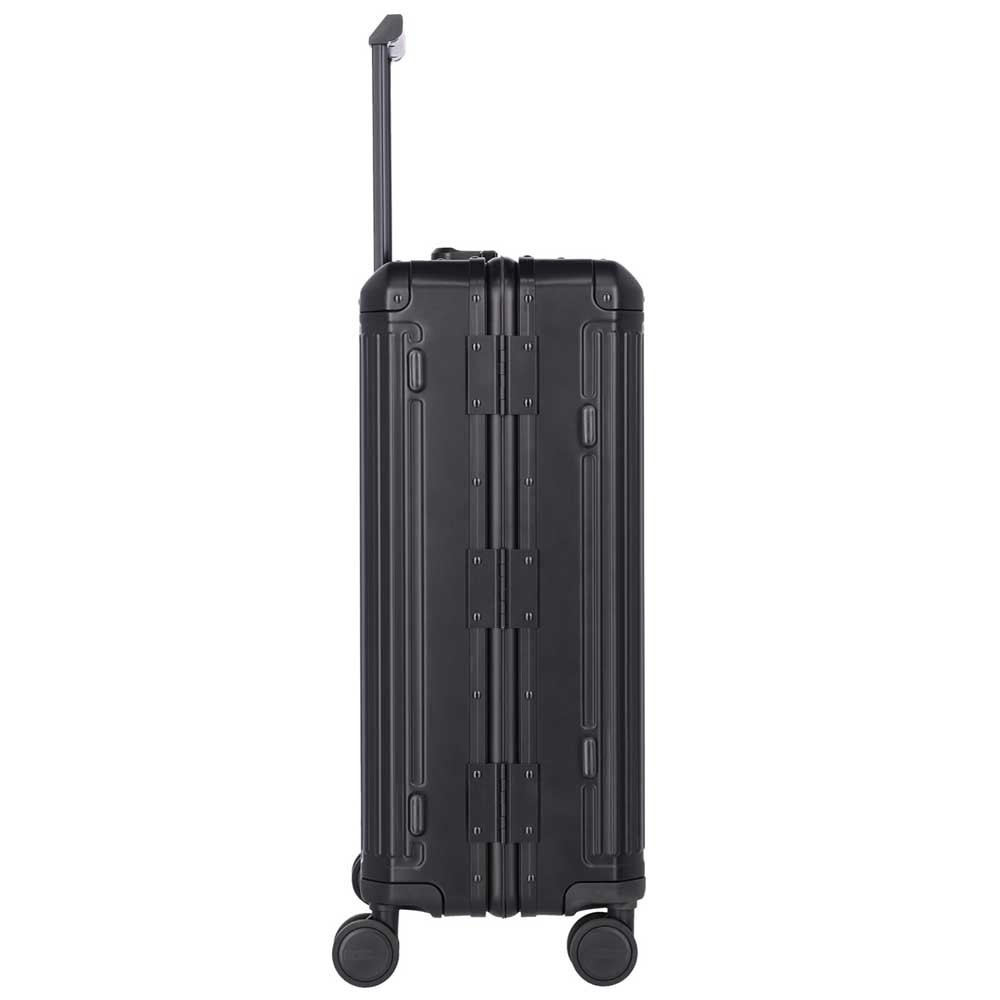 Travelite Travelite Next middenmaat koffer - Luxe Aluminium M Trolley 67cm - medium - zwart