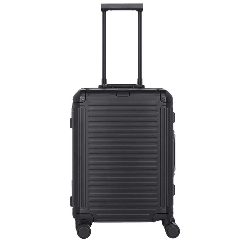 Travelite Travelite Next grote maat koffer - Luxe Aluminium L Trolley 77cm - Large - zwart