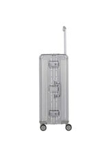 Travelite Travelite Next grote maat koffer - Luxe Aluminium L Trolley 77cm - Large -  zilver