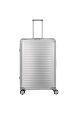 Travelite Travelite Next grote maat koffer - Luxe Aluminium L Trolley 77cm - Large -  zilver