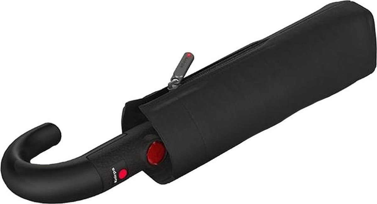 Knirps Knirps T260 Duomatic Paraplu Zwart – Windproof & Automatisch | Cargo Travelshop Arnhem