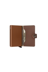 Secrid Secrid Mini Wallet Saffiano Caramel - pasjeshouder portemonnee