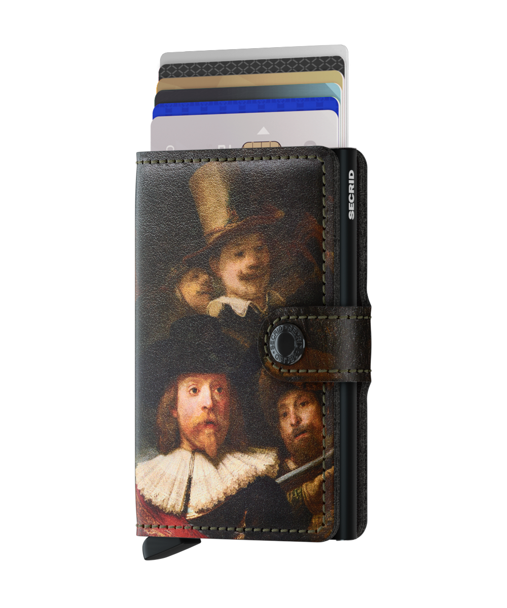 Secrid Secrid Miniwallet The Night Watch – Art Edition Nachtwacht | Cargo Travelshop Arnhem