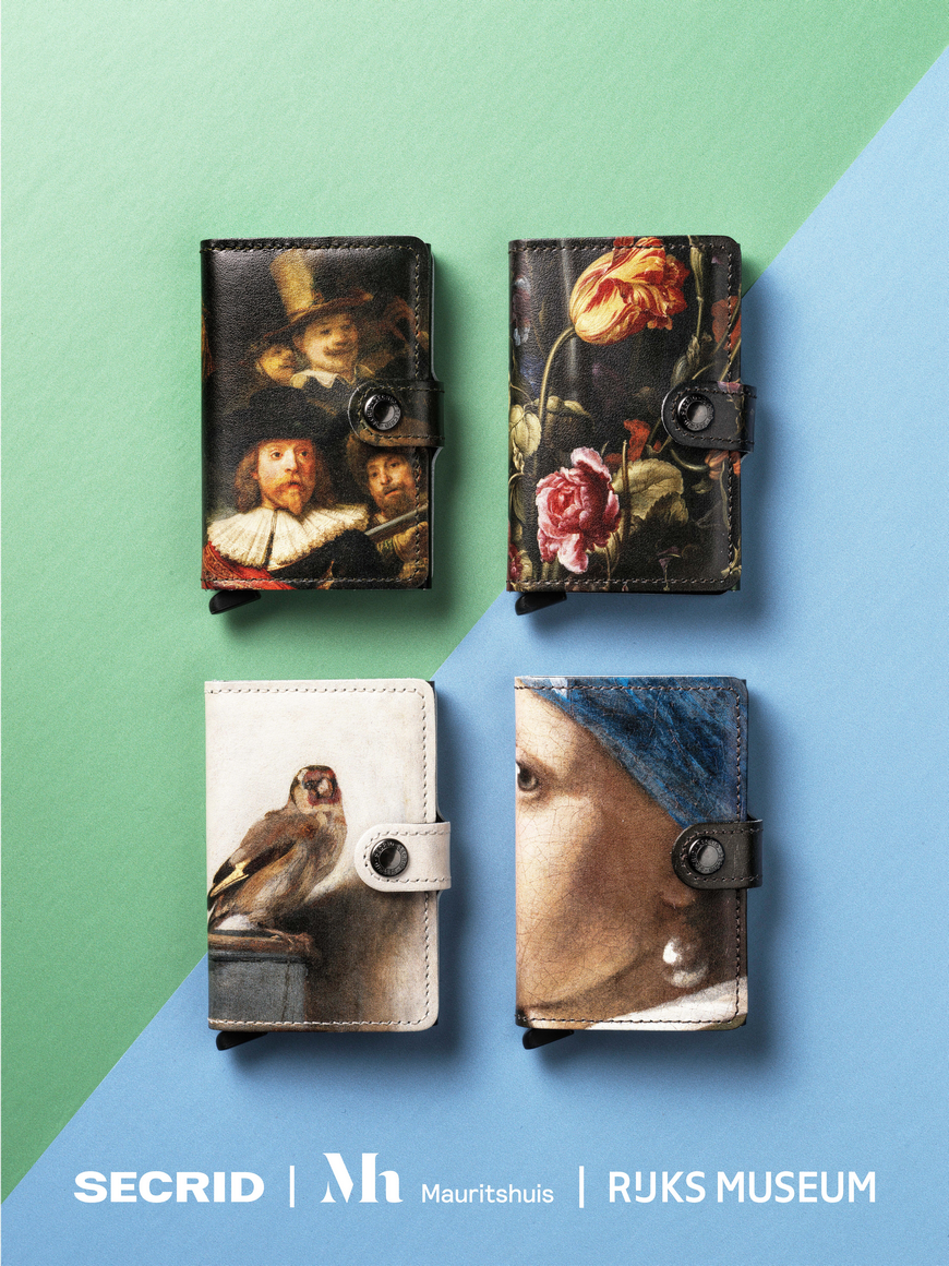 Secrid Secrid Mini Wallet Still Life With Flowers pasjeshouder portemonnee