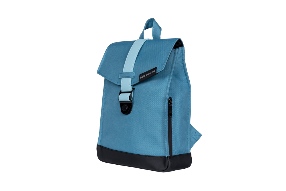 Bold Banana Bold Banana kleine rugzak Envelope Mini -  Blue Breeze - blauw met lichtblauwe straps