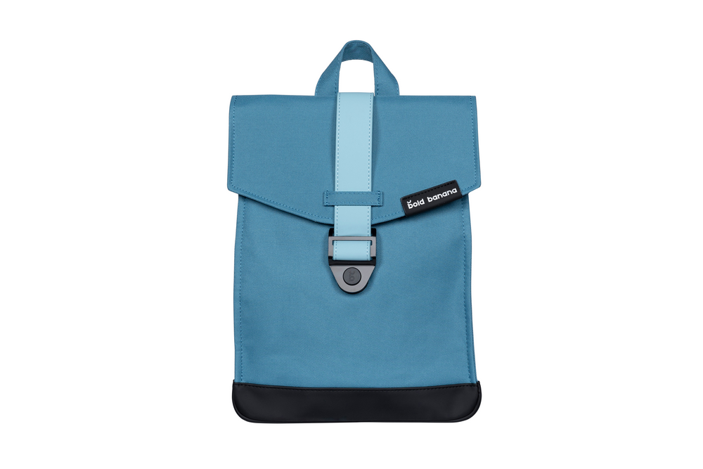 Bold Banana Bold Banana kleine rugzak Envelope Mini -  Blue Breeze - blauw met lichtblauwe straps