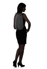 Samsonite Samsonite Securipak Laptop Backpack - Anti diefstal rugzak - 14.1'' black steel