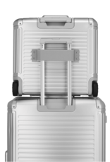 Travelite Next Business wheeler - Luxe Aluminium Underseater handbagage trolley- zilver