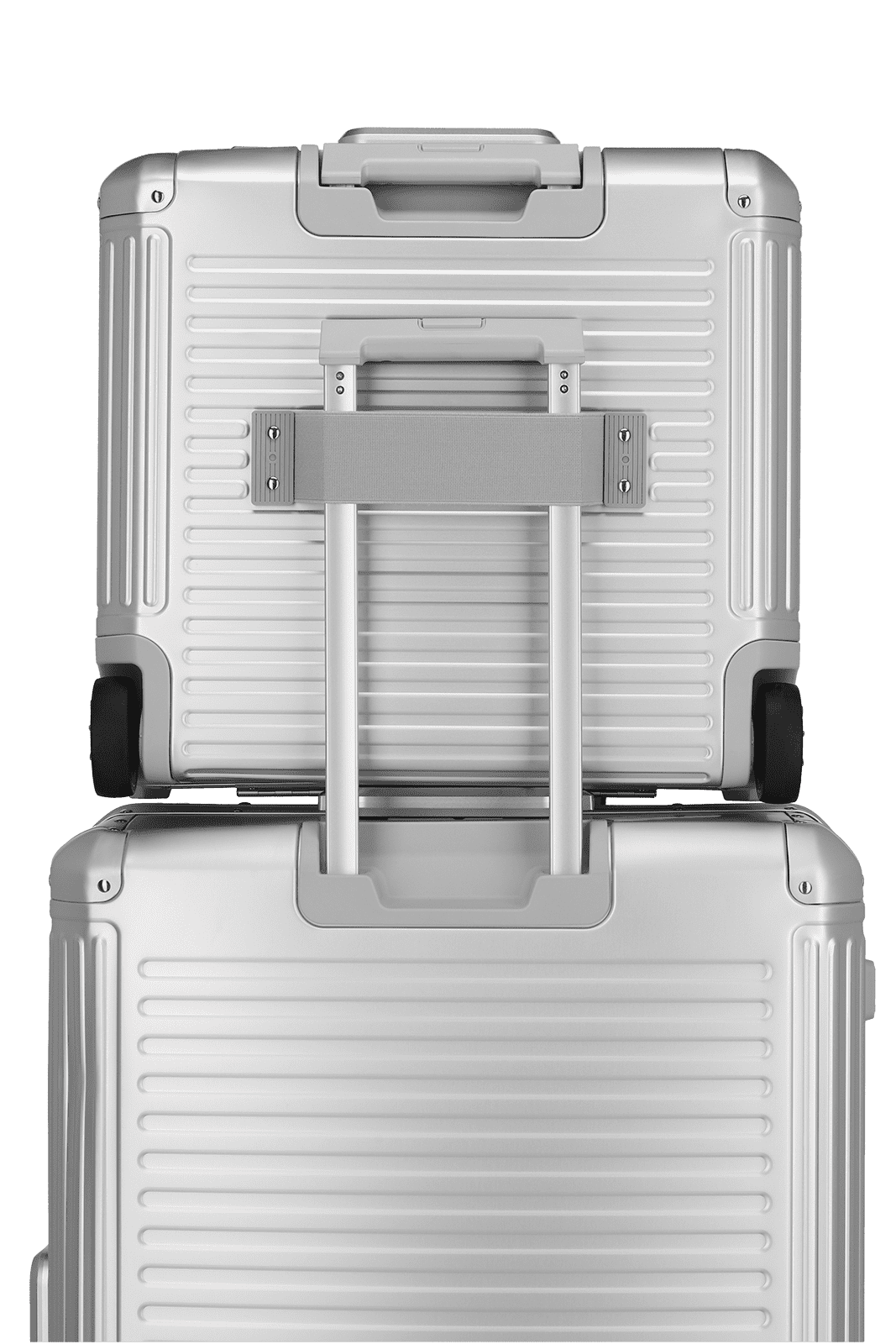 Travelite Travelite Next Business wheeler - Luxe Aluminium Underseater handbagage trolley- zilver