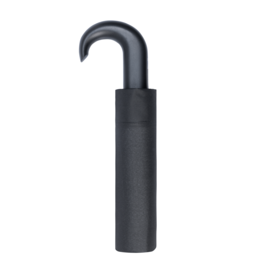 Doppler Doppler Fiber Magic Hook Duomatic - Black - windproof paraplu met rond handvat