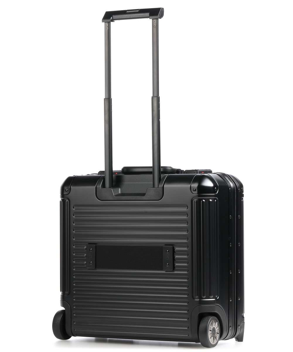 Travelite Next Business wheeler - Luxe Aluminium Underseater handbagage trolley- Black