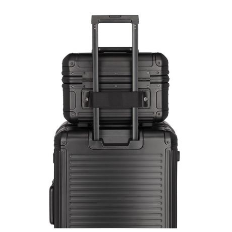 Travelite Travelite Next Luxe Aluminium beautycase - Zwart