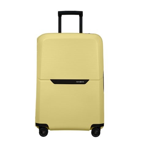 Samsonite Samsonite middenmaat Reiskoffer - Magnum Eco - Spinner 69- Pastel Yellow